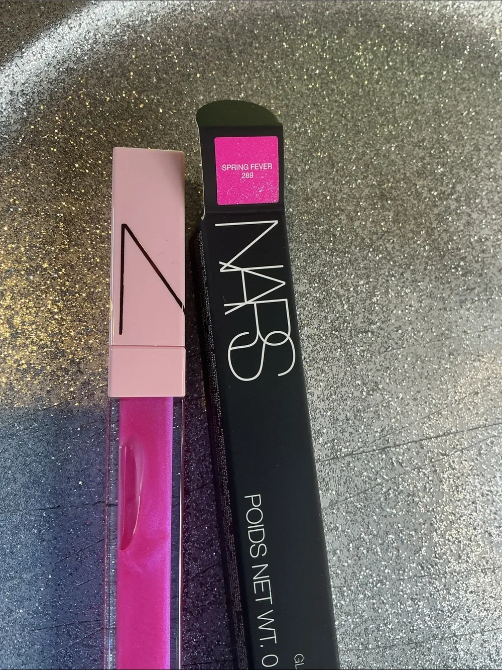 NARS Spring Fever Pink Liquid Lip Gloss - Bright Pink Sheen